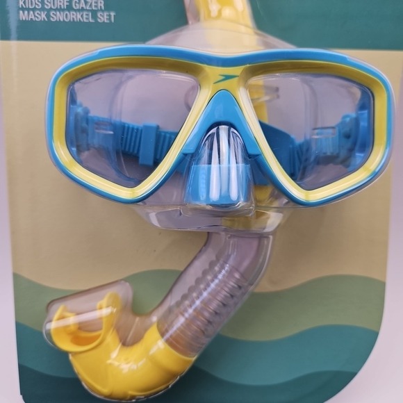 Speedo Comfortable Exploration Set Kids Age 3-8 Mask Snorkel Set New Sealed - Picture 5 of 11